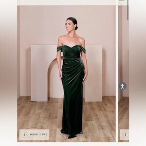 Revelry Emerald 613 Dress